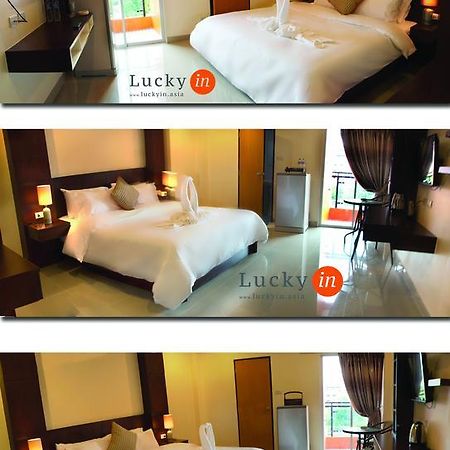 Lucky In Hotell Pattaya Exteriör bild